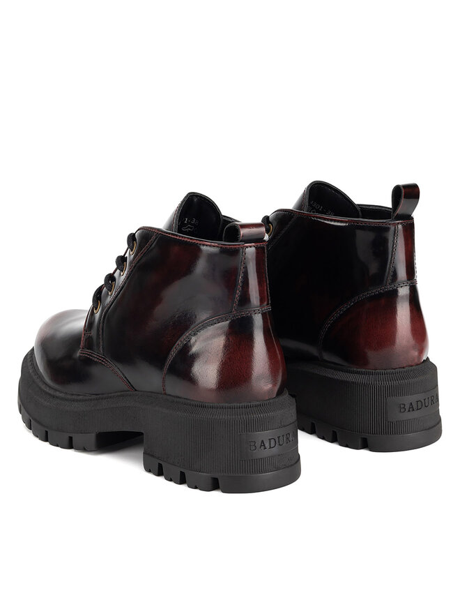Badura Stiefeletten Badura PILO-SL-04301 Dunkelrot