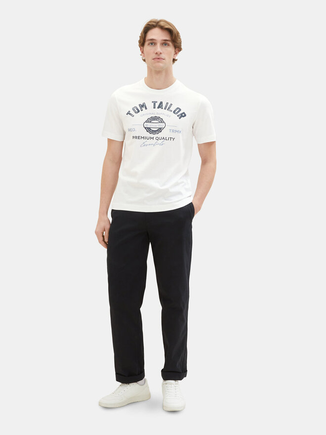 Tom Tailor Tom Tailor Camiseta 1037735 Blanco Regular Fit