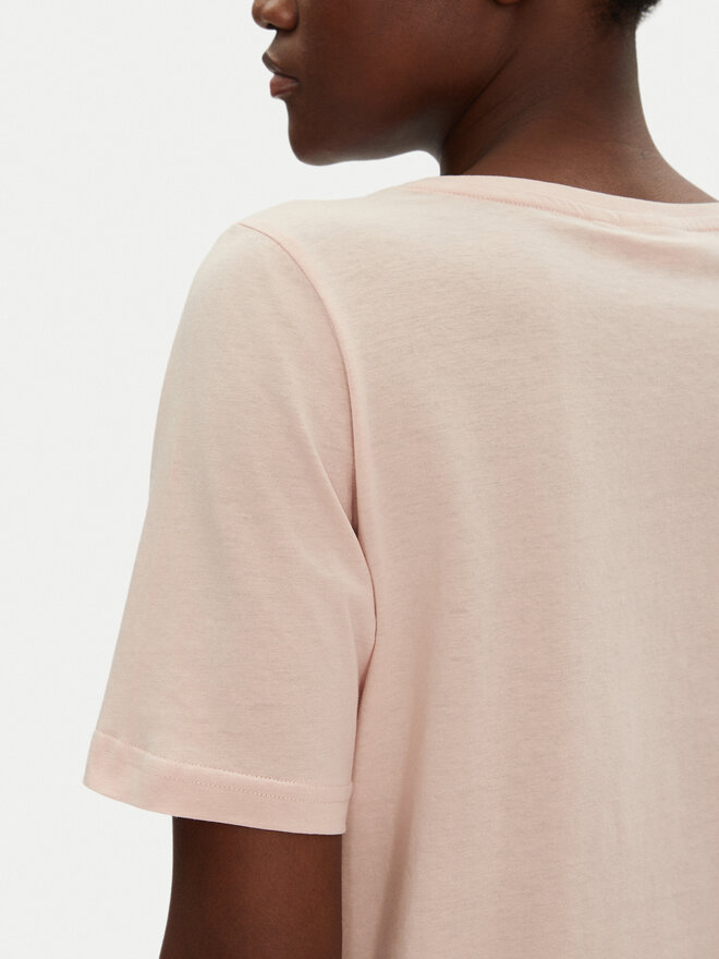 Fransa Fransa T-Shirt 20615408 Ροζ Regular Fit