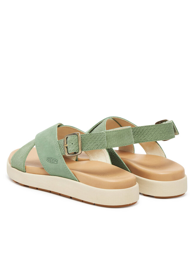 Keen Sandały Keen Elle Luxe Cross Strap 1030525 Zielony