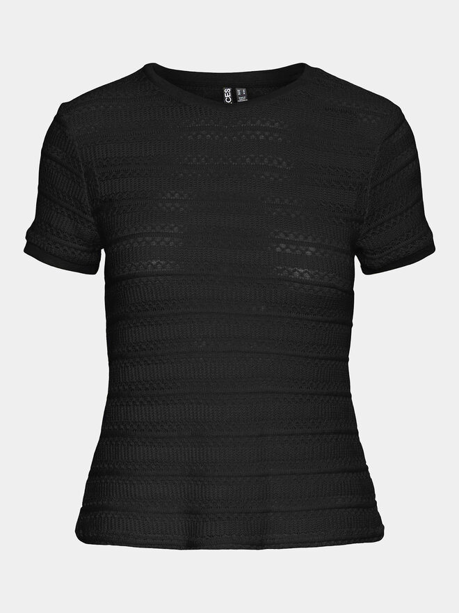 Pieces Pieces Marškinėliai Agda 17148867 Juoda Loose Fit