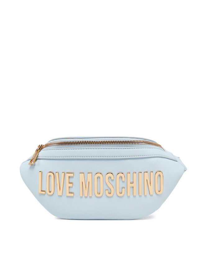 LOVE MOSCHINO Saszetka nerka LOVE MOSCHINO JC4195PP1MKD0712 Błękitny