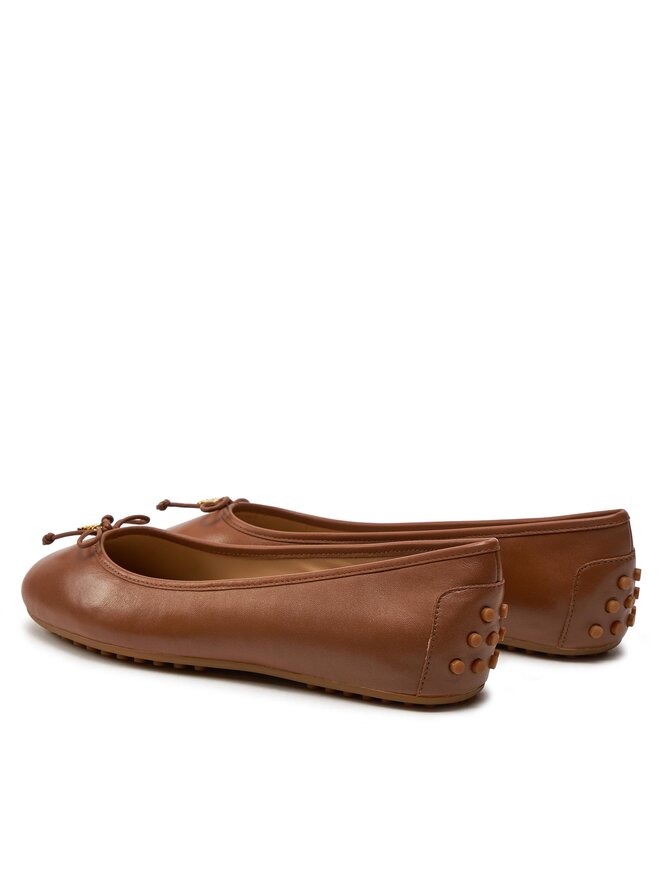 LAUREN RALPH LAUREN Μπαλαρίνες Lauren Ralph Lauren 802927941004 Καφέ