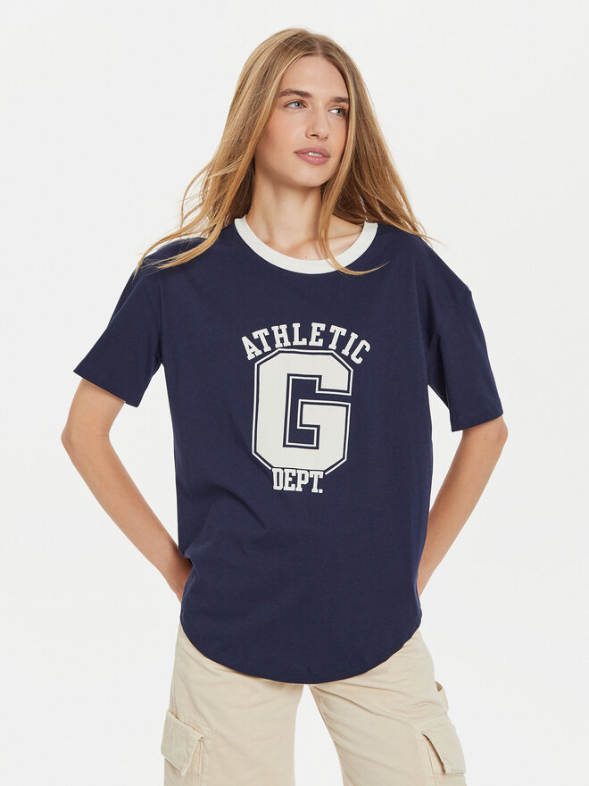 Gap Gap Póló 500012-02 Sötétkék Oversize