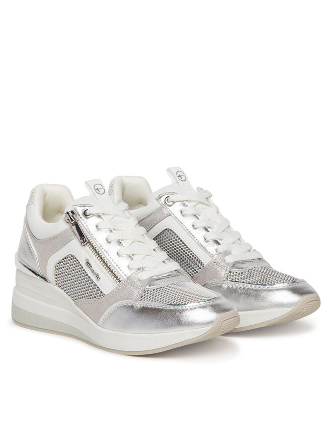 Tamaris Sneakersy Tamaris 1-23703-41 Srebrny