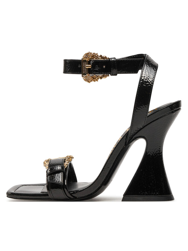 Versace Jeans Couture Sandały Versace Jeans Couture 76VA3S36 Czarny