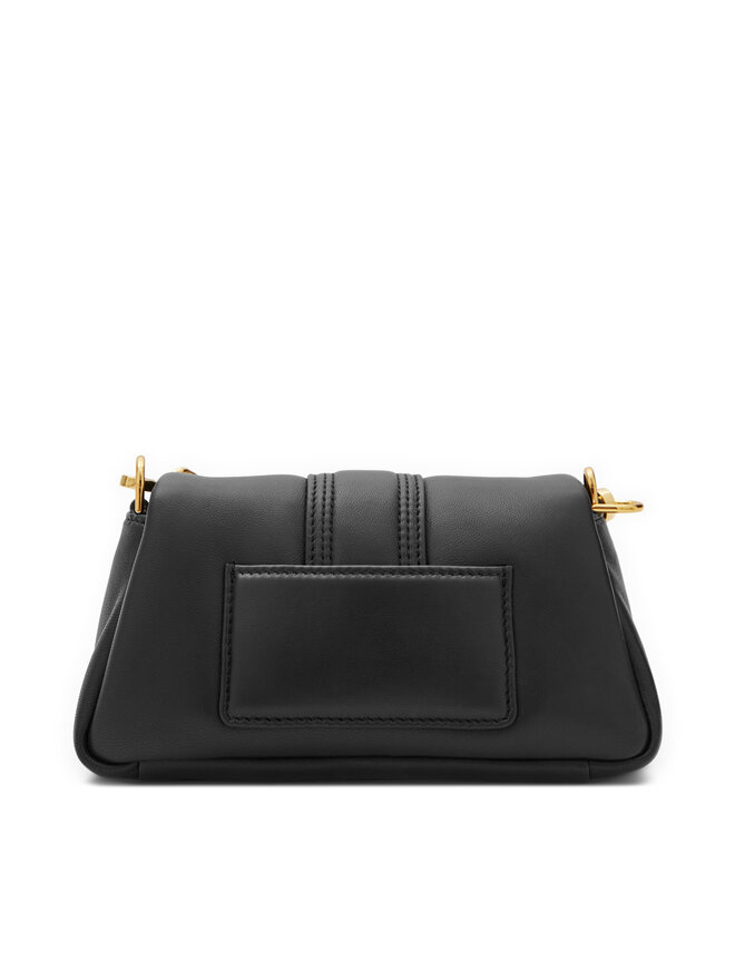 JACQUEMUS Ročna torba JACQUEMUS Le Petit Bambimou 233BA335-3073 Črna