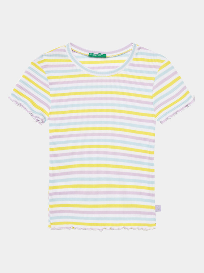 United Colors Of Benetton United Colors Of Benetton Marškinėliai 3W5BC10H7 Spalvota Regular Fit