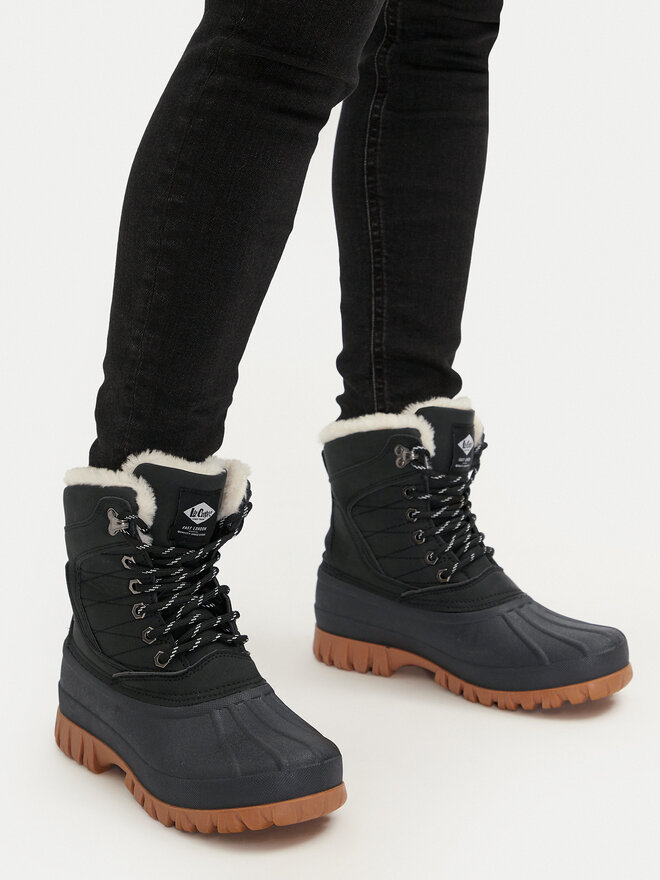 Lee Cooper Škornji za sneg Lee Cooper LCJ-24-44-2868LA Črna