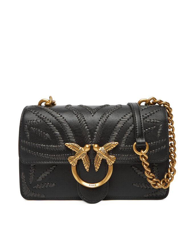 PINKO Kabelka PINKO Love One Mini Cl PE 25 PLTT 100059 A2C3 Černá