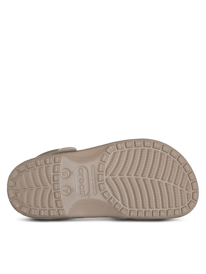 Crocs Papucs Crocs Classic Printed Camo Clog 206454 Bézs