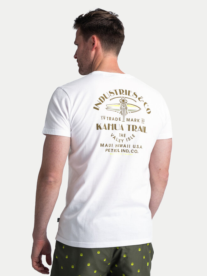 Petrol Industries Petrol Industries T-Shirt M-1040-TSR603 Λευκό Regular Fit