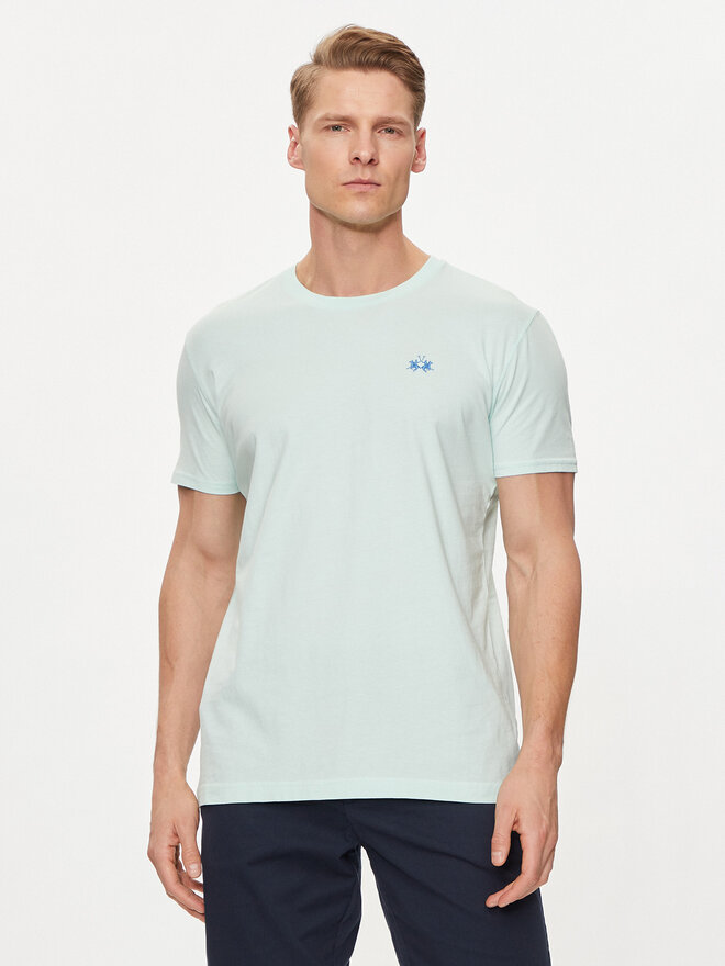 La Martina La Martina T-Shirt YMR004 JS206 Grün Regular Fit