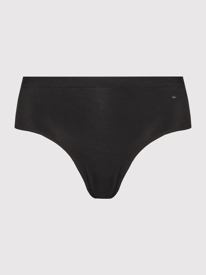 Triumph Triumph Klasične spodnje hlačke z visokim pasom Smart Natural Maxi 10211539 Črna