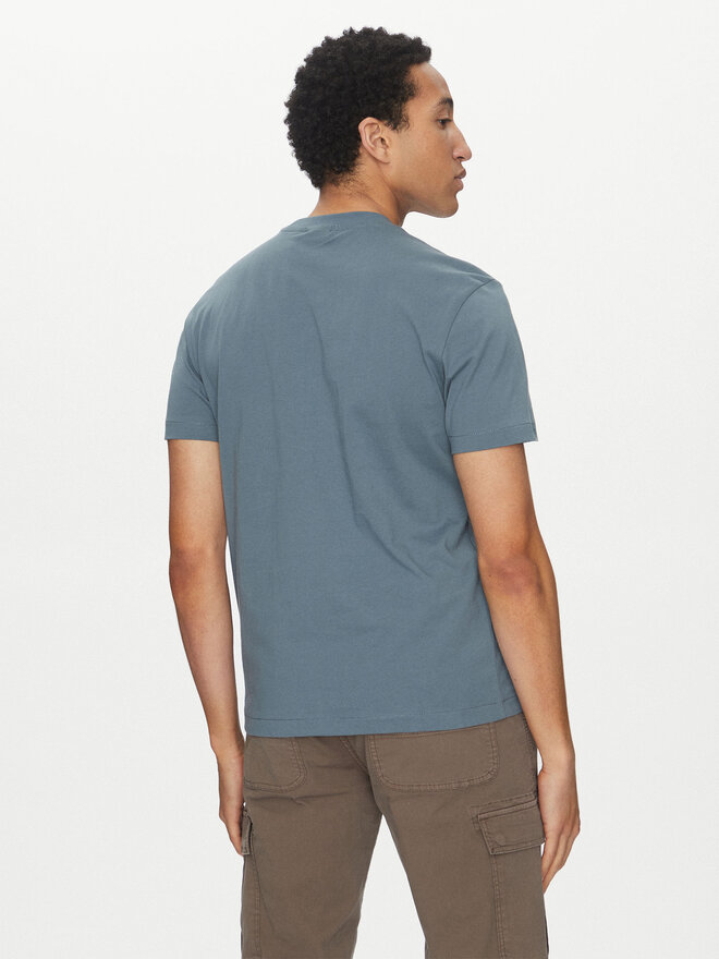 Napapijri Napapijri Marškinėliai S-box Logo NP0A4I3L Žalia Regular Fit
