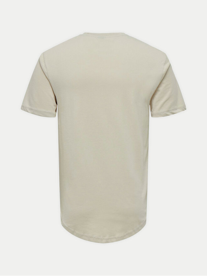 Only & Sons Only & Sons Camiseta Matt 22002973 Beis Regular Fit