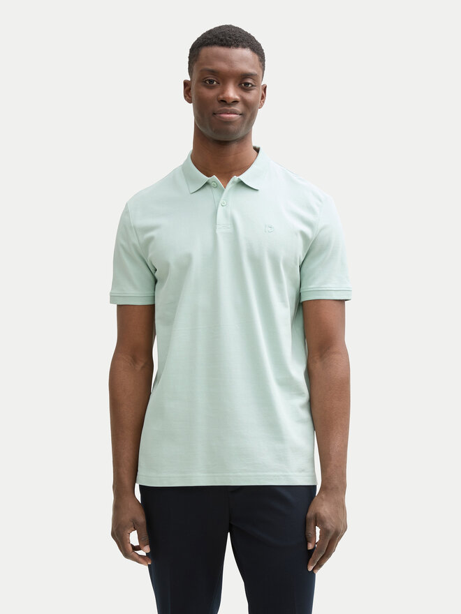 Tom Tailor Denim Tom Tailor Denim Poloshirt 1045587 Grün Regular Fit