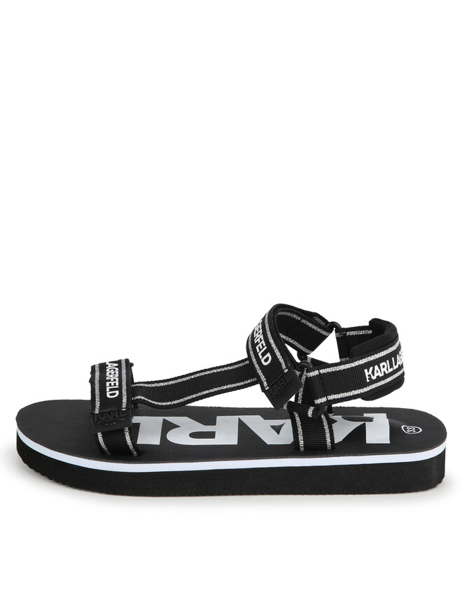 Karl Lagerfeld Kids Sandały Karl Lagerfeld Kids Z30001 S Czarny