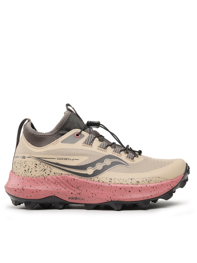 Saucony Běžecké boty Saucony Peregrine 13 ST S10840 Béžová