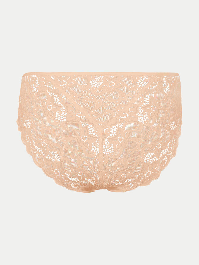 Hanro Hanro Klassischer Damenslip Moments 71480 Beige