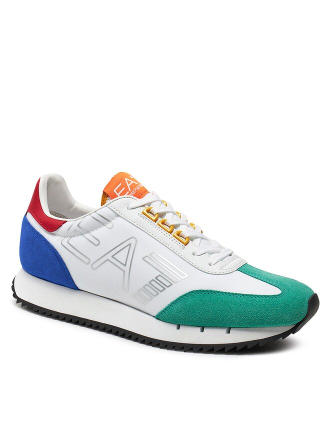 Sneakers EA7 Emporio Armani X8X101 XK257 T856 Blanc chaussures
