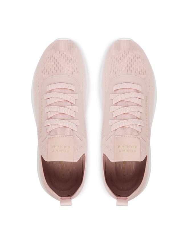 Tommy Hilfiger Sneakers Tommy Hilfiger Th Knit Extralight Runner FW0FW09112 Hellbeige