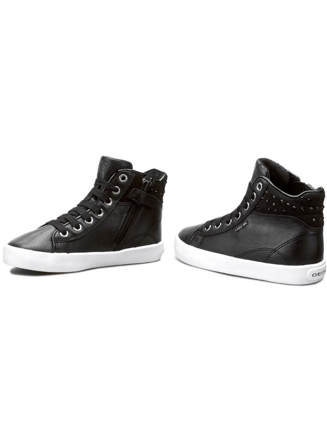 Geox Sneakers Geox J Kiwi G. C J64D5C 00085 C9999 Negru