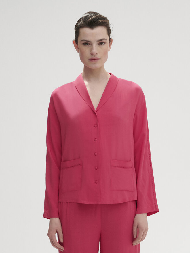 Simone Pérèle Simone Pérèle Camiseta de pijama Songe 18S957 Rosa Wide Fit