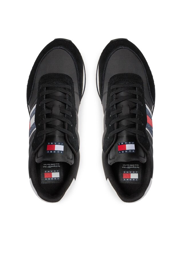 Tommy Jeans Αθλητικά Tommy Jeans Tjm Runner Casual Ess EM0EM01351 Μαύρο