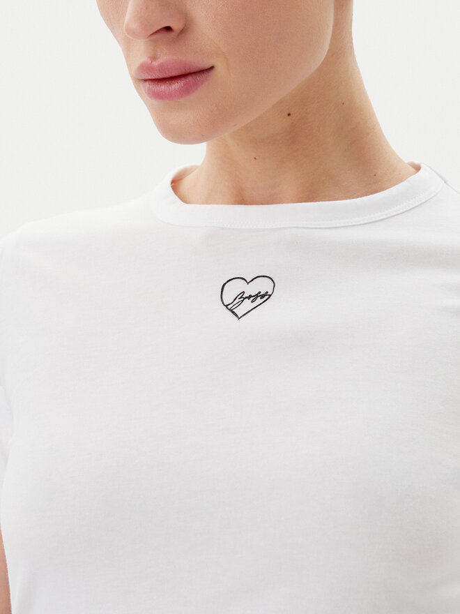 BOSS BOSS Camiseta C_Elogo_21 50540260 Blanco Slim Fit
