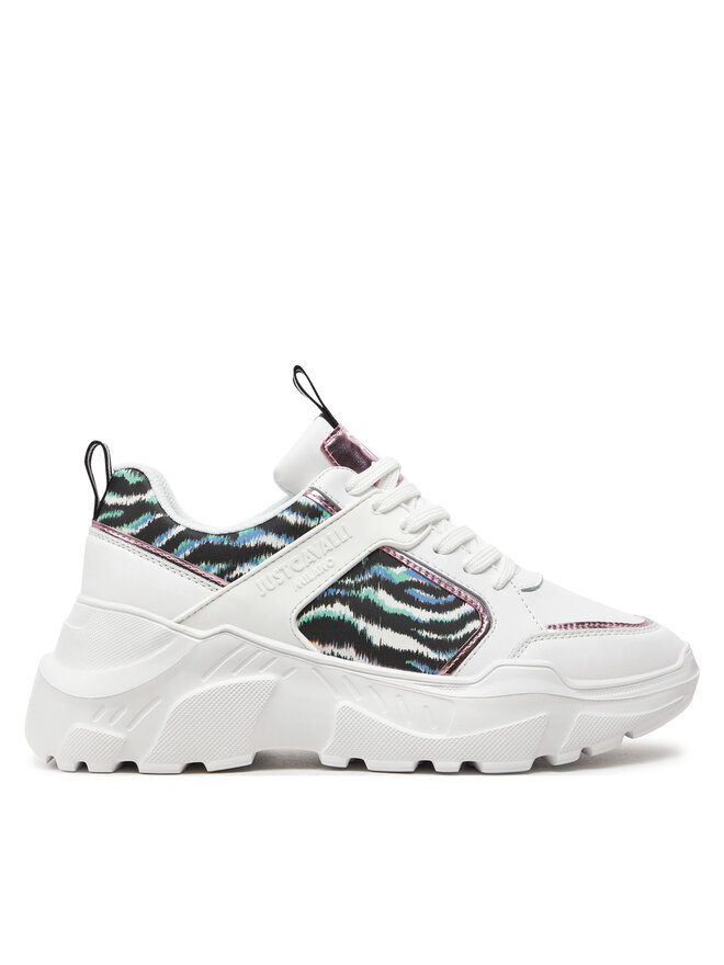 Just Cavalli Snīkeri Just Cavalli 76RA3SL9 Balts