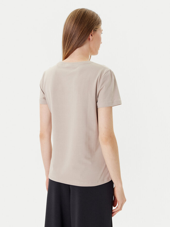 Guess Guess T-Shirt V5YI13 J1314 Beige Regular Fit