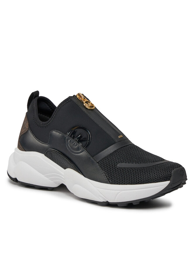 MICHAEL Michael Kors Sneakers MICHAEL Michael Kors Sami Zip Trainer 43H3SMFSHD Schwarz
