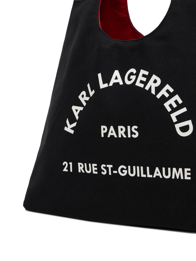 KARL LAGERFELD Geantă KARL LAGERFELD B1W50015 Negru