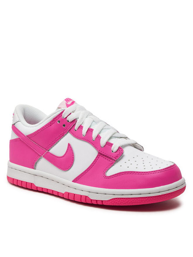 Nike Sneakersy Nike Dunk Low (Gs) FB9109 102 Różowy