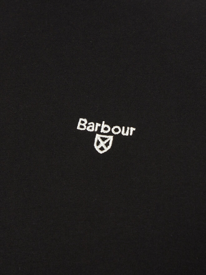 Barbour Barbour T-Shirt Essential Sports MTS0331BK31 Schwarz Tailored Fit