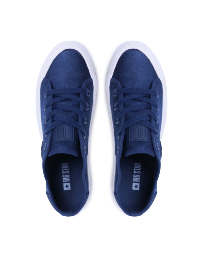 Big Star Shoes Kedai Big Star Shoes JJ274491 Tamsiai mėlyna