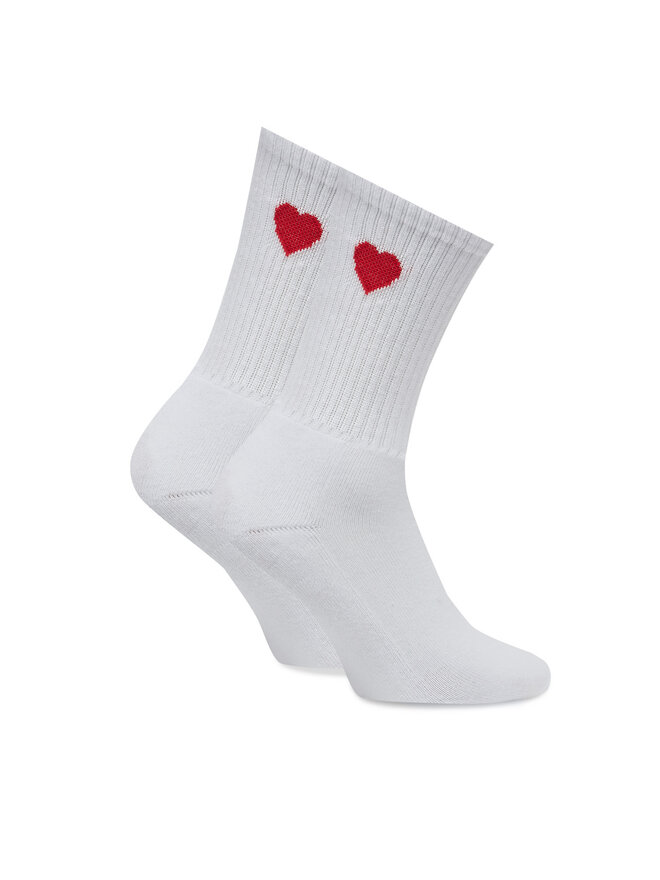 Vero Moda Zestaw 3 par wysokich skarpet damskich Vero Moda Mel 10326816 Biały