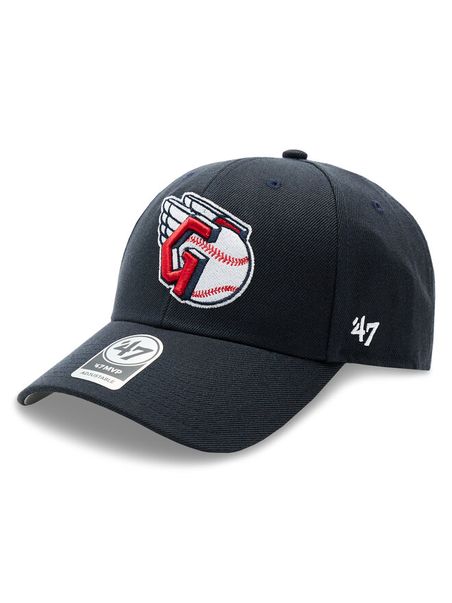 47 Brand Czapka z daszkiem 47 Brand MLB Cleveland Guardians '47 MVP B-MVP08WBV-NYF Granatowy