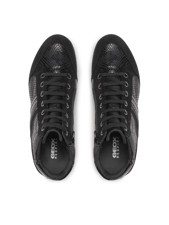 Geox D Myria B, Sneakers Mujer, Taupe Dk Beige, 36 EU