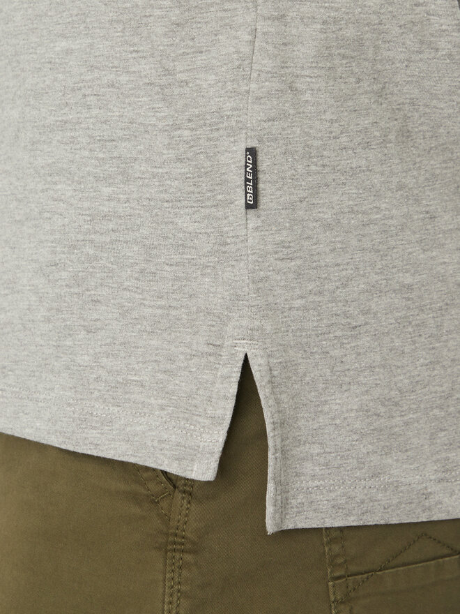 Blend Blend Camiseta 20718297 Gris Regular Fit