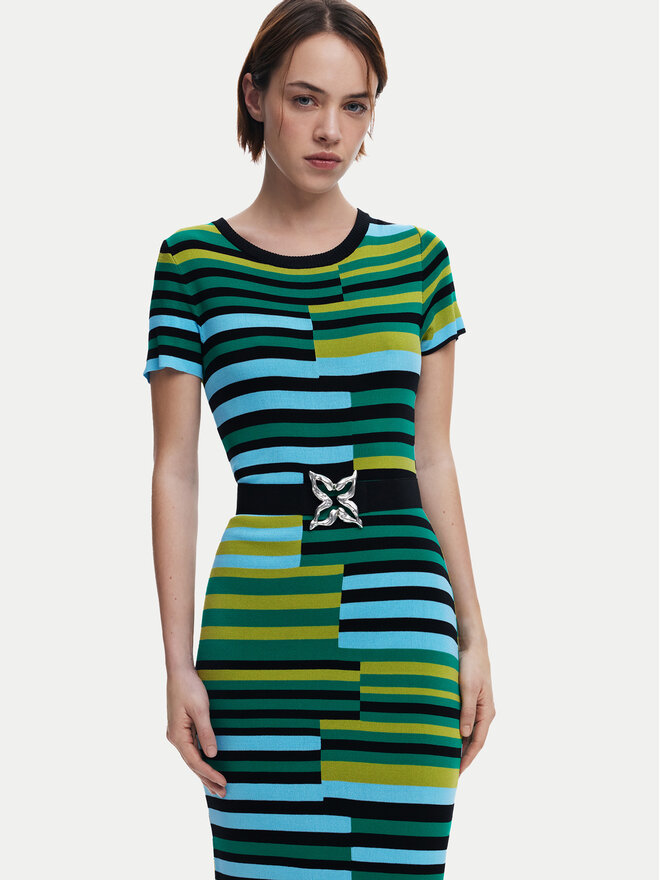 Desigual Damengürtel Desigual Zalio 25SARA06 Schwarz