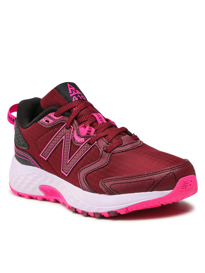 Zapatillas de running New Balance 410 v7 WT410MR7 Guinda burdeos zapatos.es