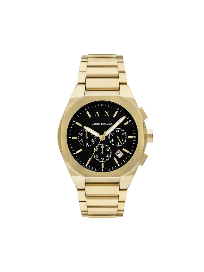 Armani Exchange Zegarek Armani Exchange Rafael AX4180 Złoty