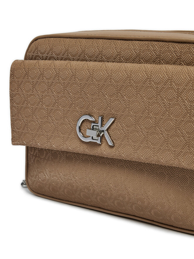 Calvin Klein Ročna torba Calvin Klein Ck Camera Bag W/Pocket_Mono K60K613140 Rjava