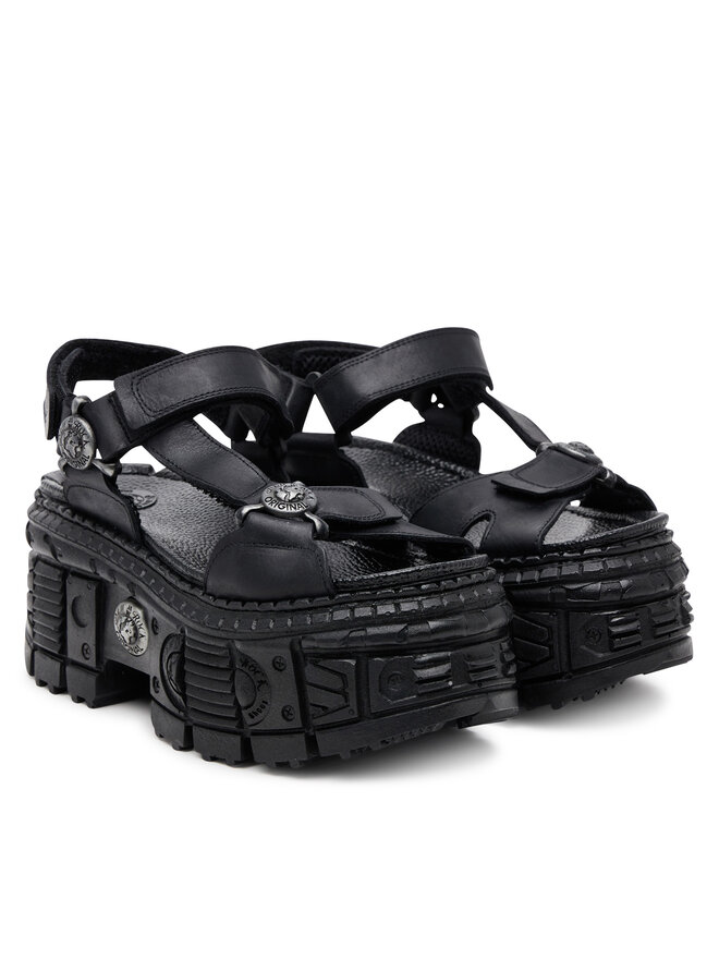 NEW ROCK Sandales NEW ROCK M-BIOS130-C7 Melns