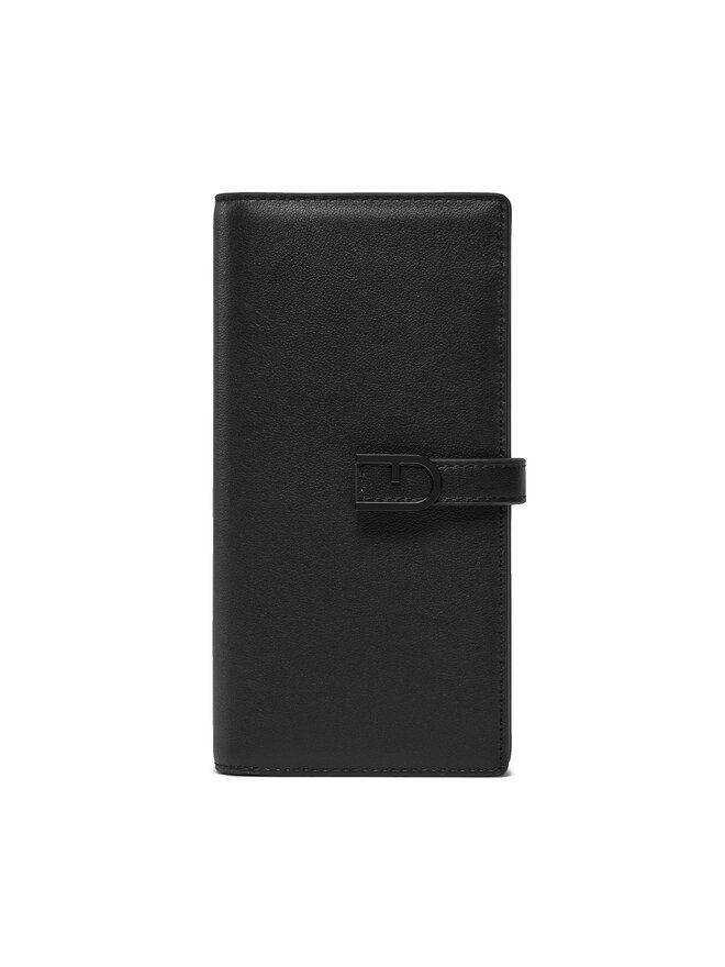 Furla Cartera grande para mujer Furla Flow Continental Bifold WP00402-BX2045-O6000-1020 Negro