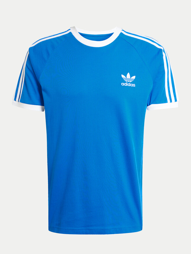 adidas adidas Футболка adicolor Classics 3-Stripes JD2880 Голубий Slim Fit