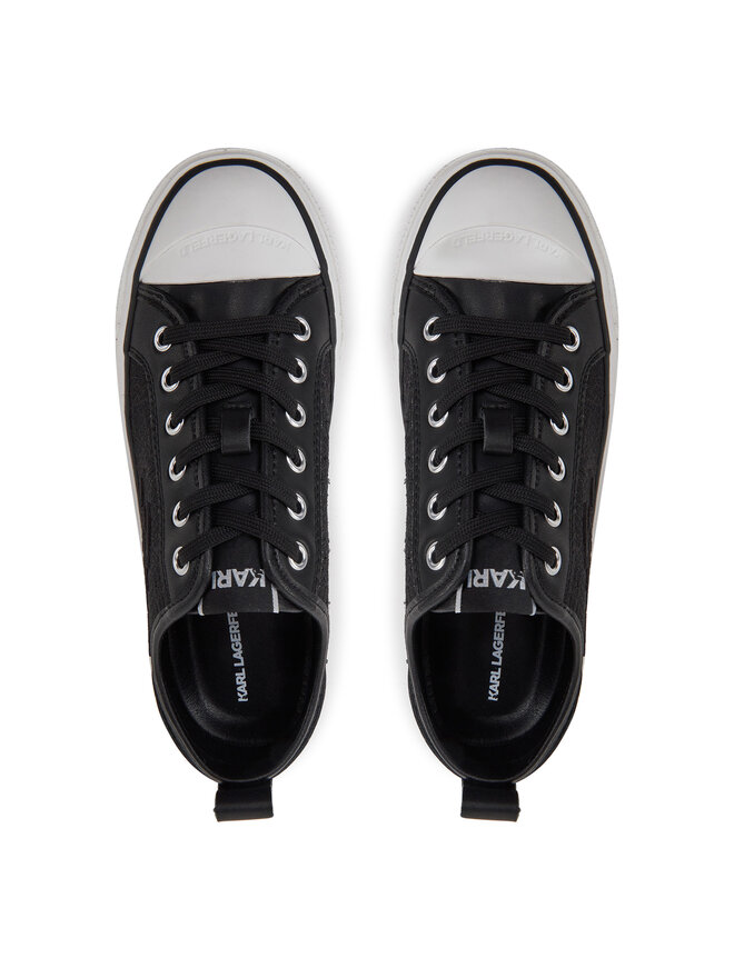 KARL LAGERFELD Tenisice KARL LAGERFELD Kampus Max III KL60611F Crna
