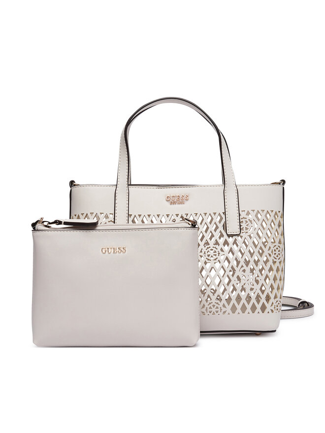 Guess Handtasche Guess Letty Mini HWPG99 11750 Weiß